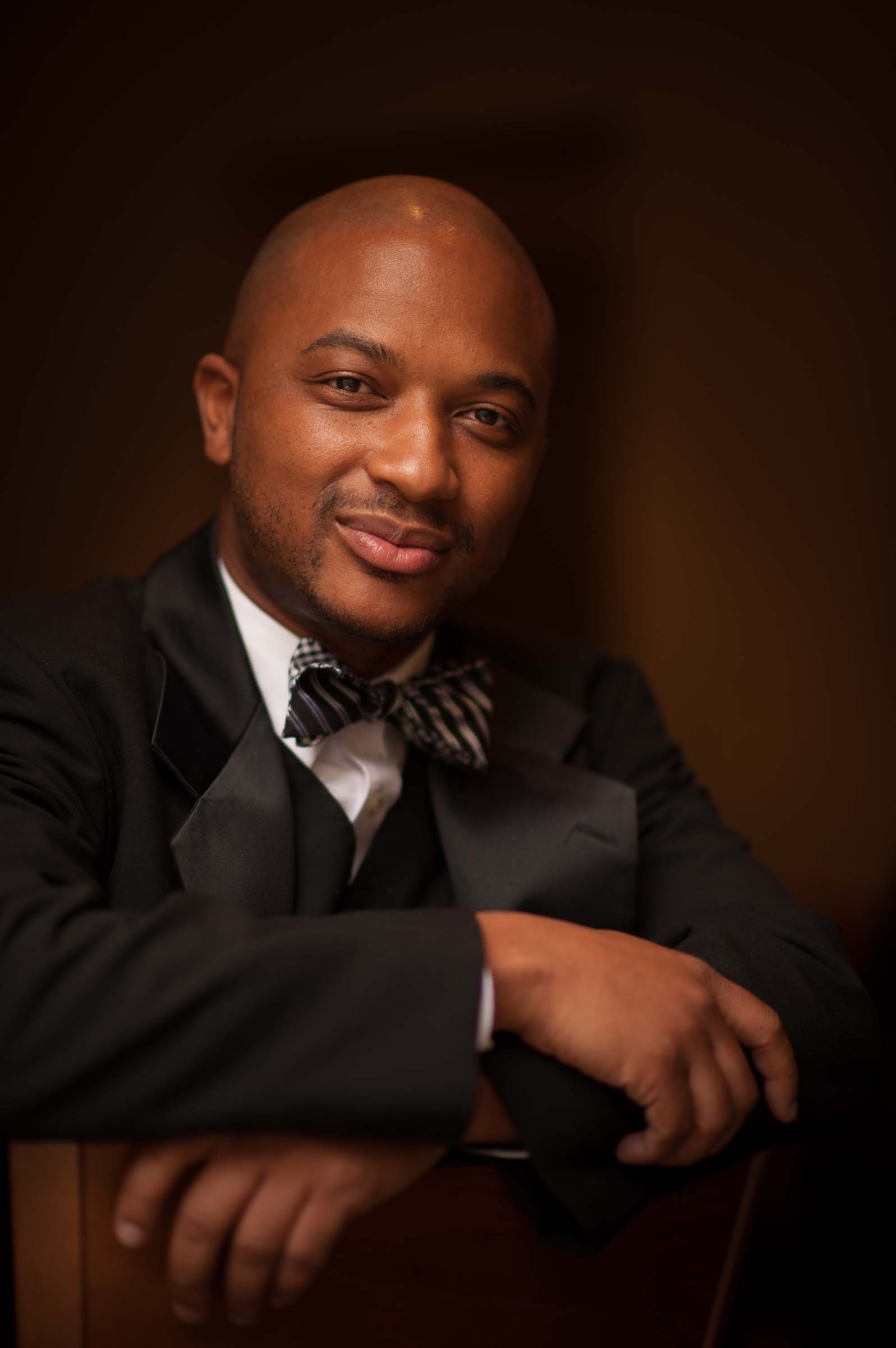 Andre Dowell speaking portrait
